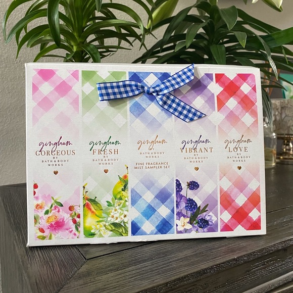 Bath & Body Works Other - NWB- ⭐️Bath & body works- Gingham collection-